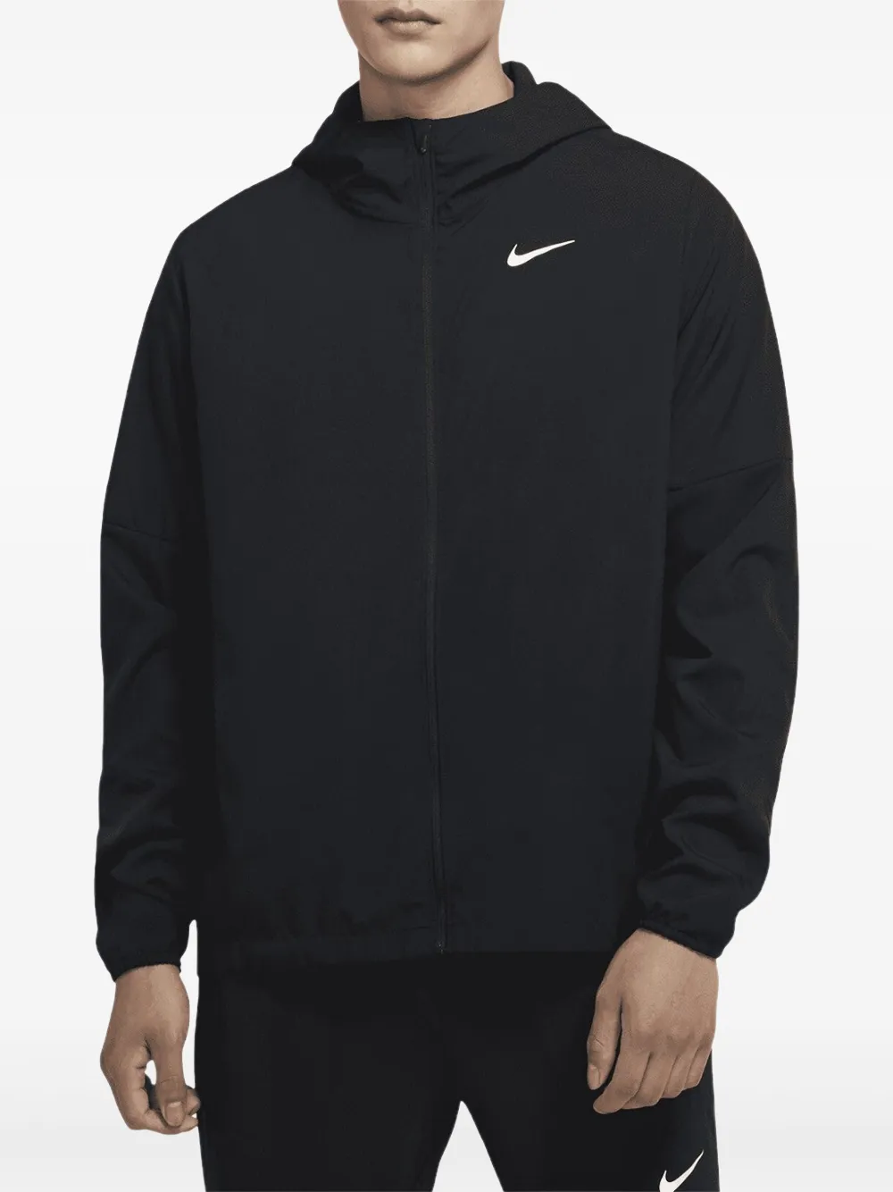 Run Stripe "Black/Black" running jacket