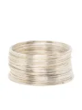 Prada Pre-Owned sterling wire bangles - Silver