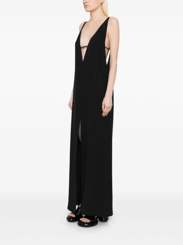 【関税&送料込】The Row Palau Dress Kole slip dress in black - The Row | Mytheresa