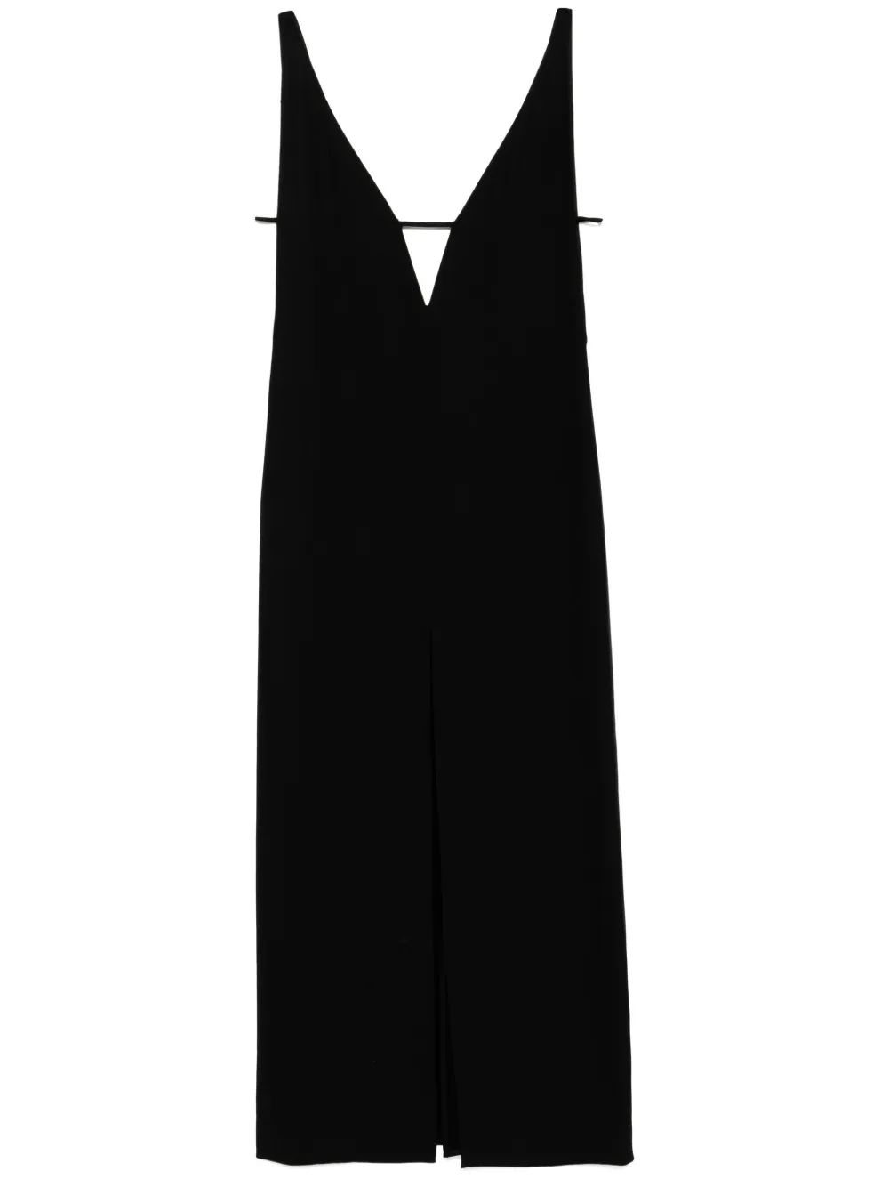 The Row Pre-Owned V-neck slip dress | Black | Image 1