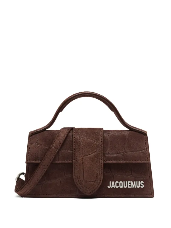 【Jacquemus】関税込☆Le Bambino ハンドバッグ レザー ブラウン Jacquemus Le Bambino ハンドバッグ | ブラウン | FARFETCH JP