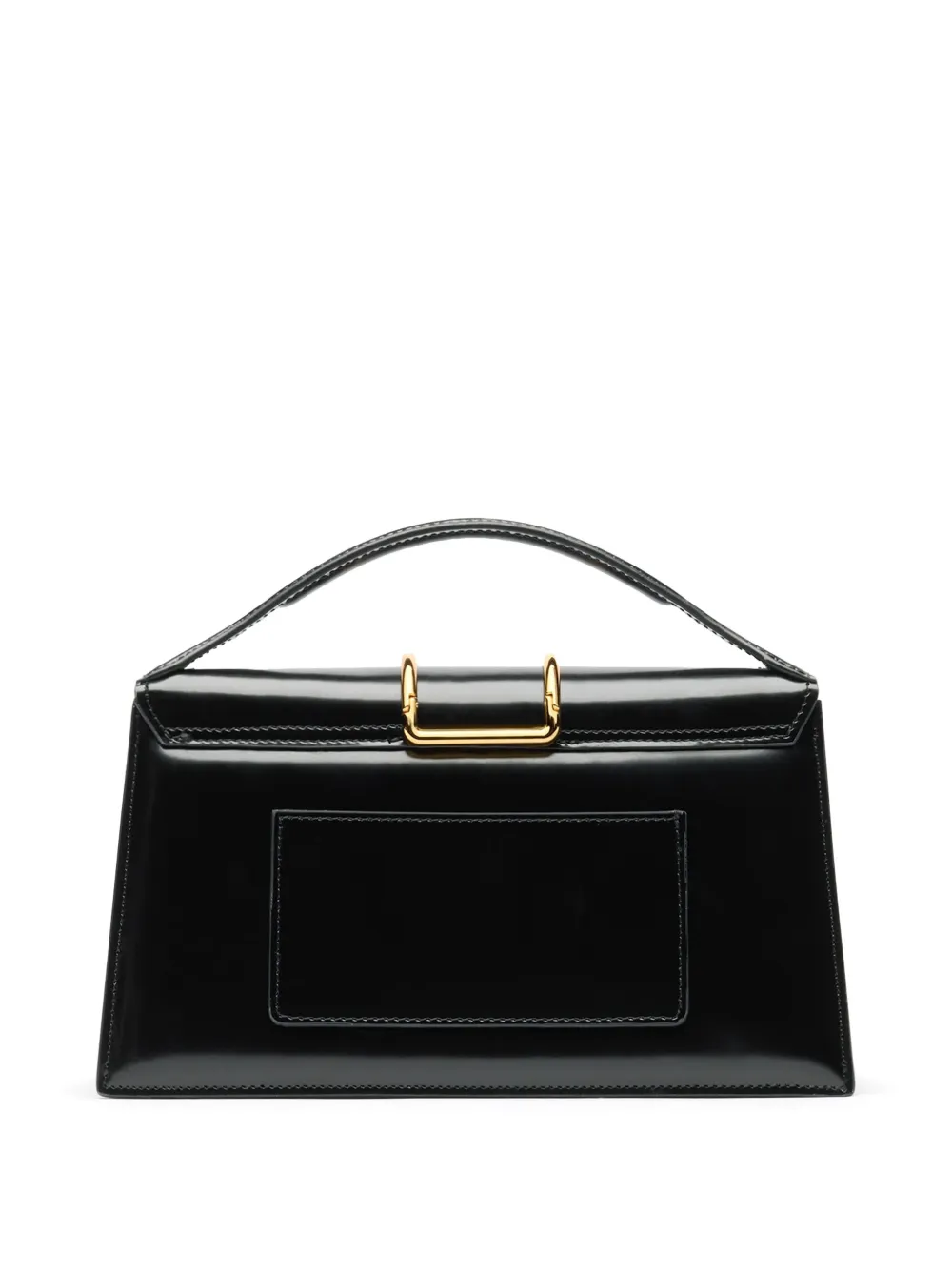Jacquemus Le Grand Bambino suède shopper Zwart
