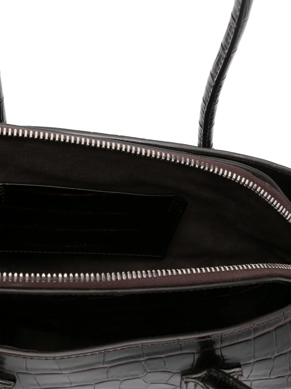 The Attico small La Passeggiata tote bag Bruin