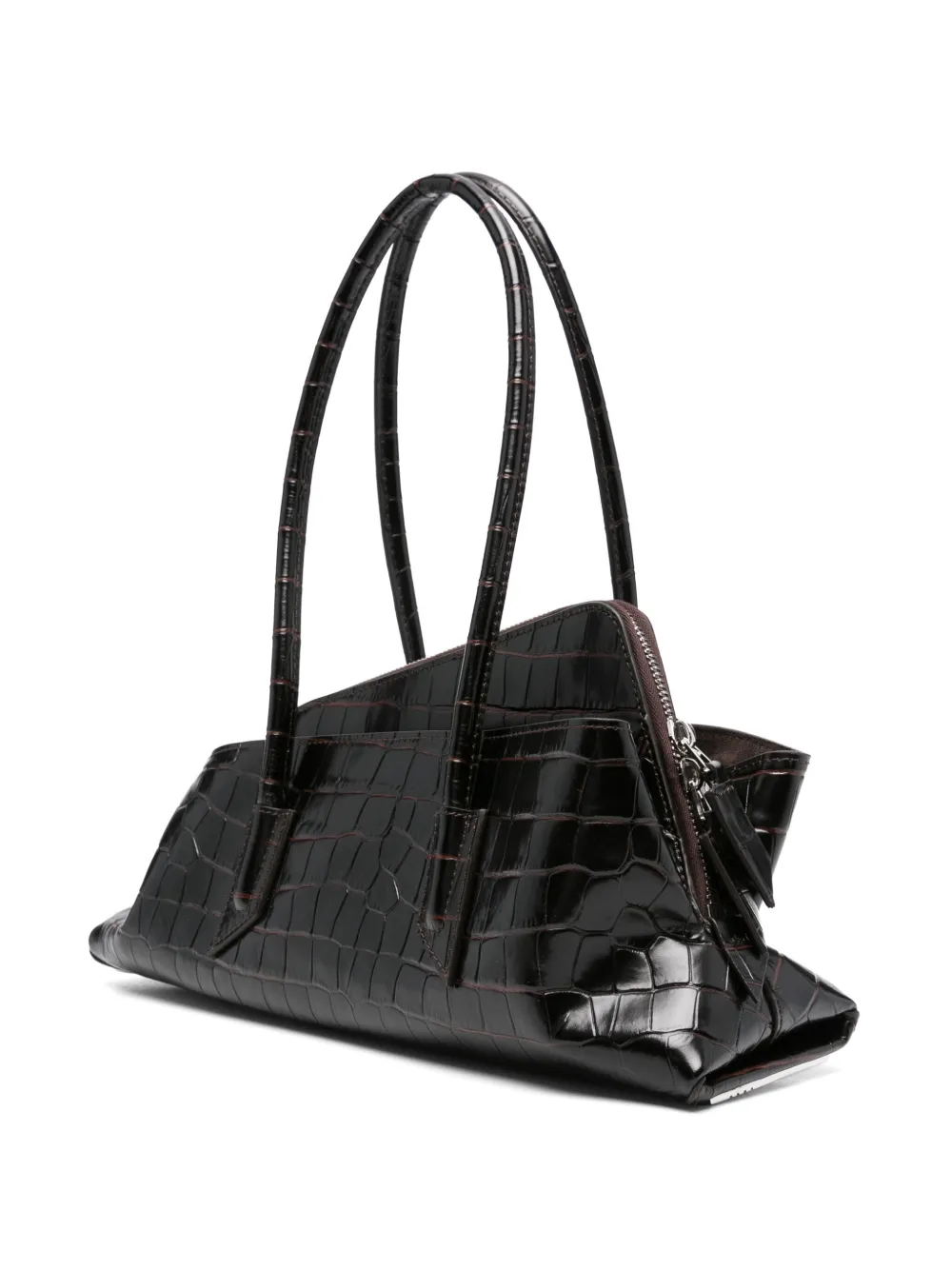 The Attico small La Passeggiata tote bag Bruin