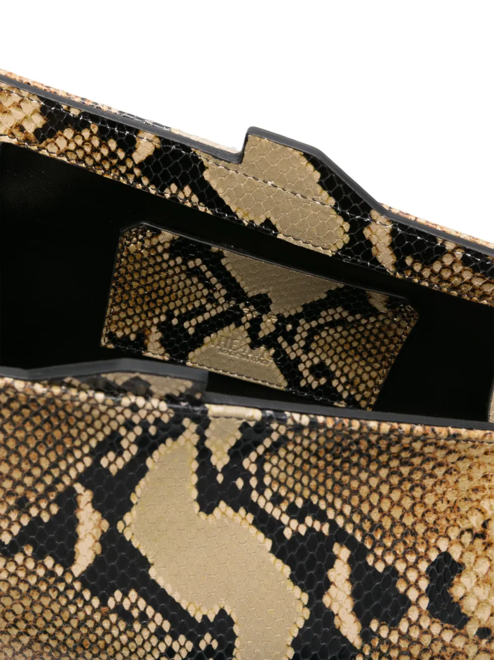 The Attico 8.30PM clutch Beige