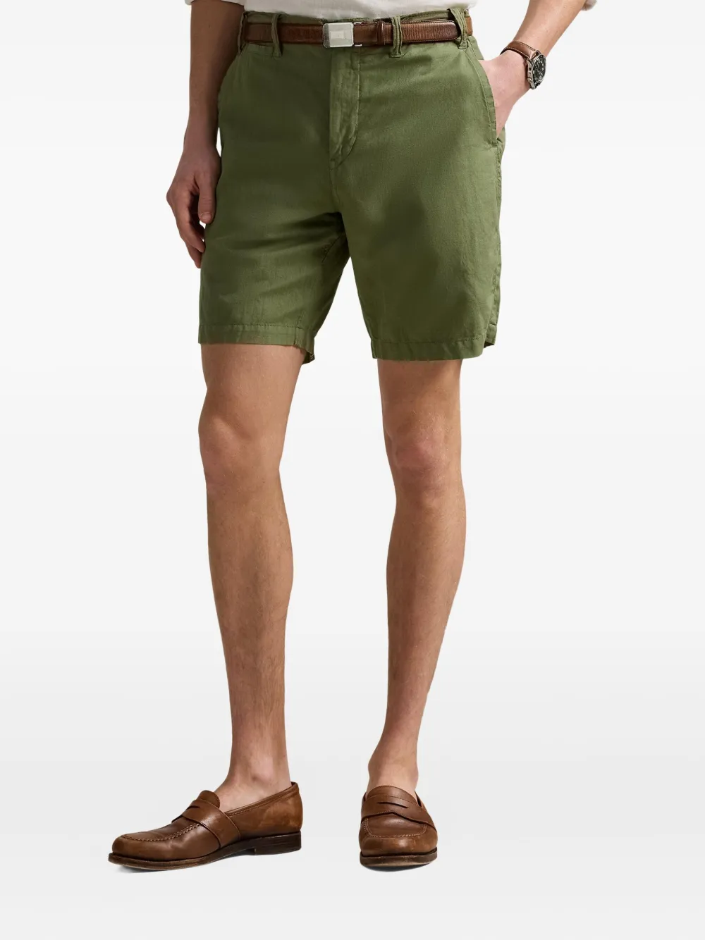 Polo Ralph Lauren Slim-fit chino shorts Groen