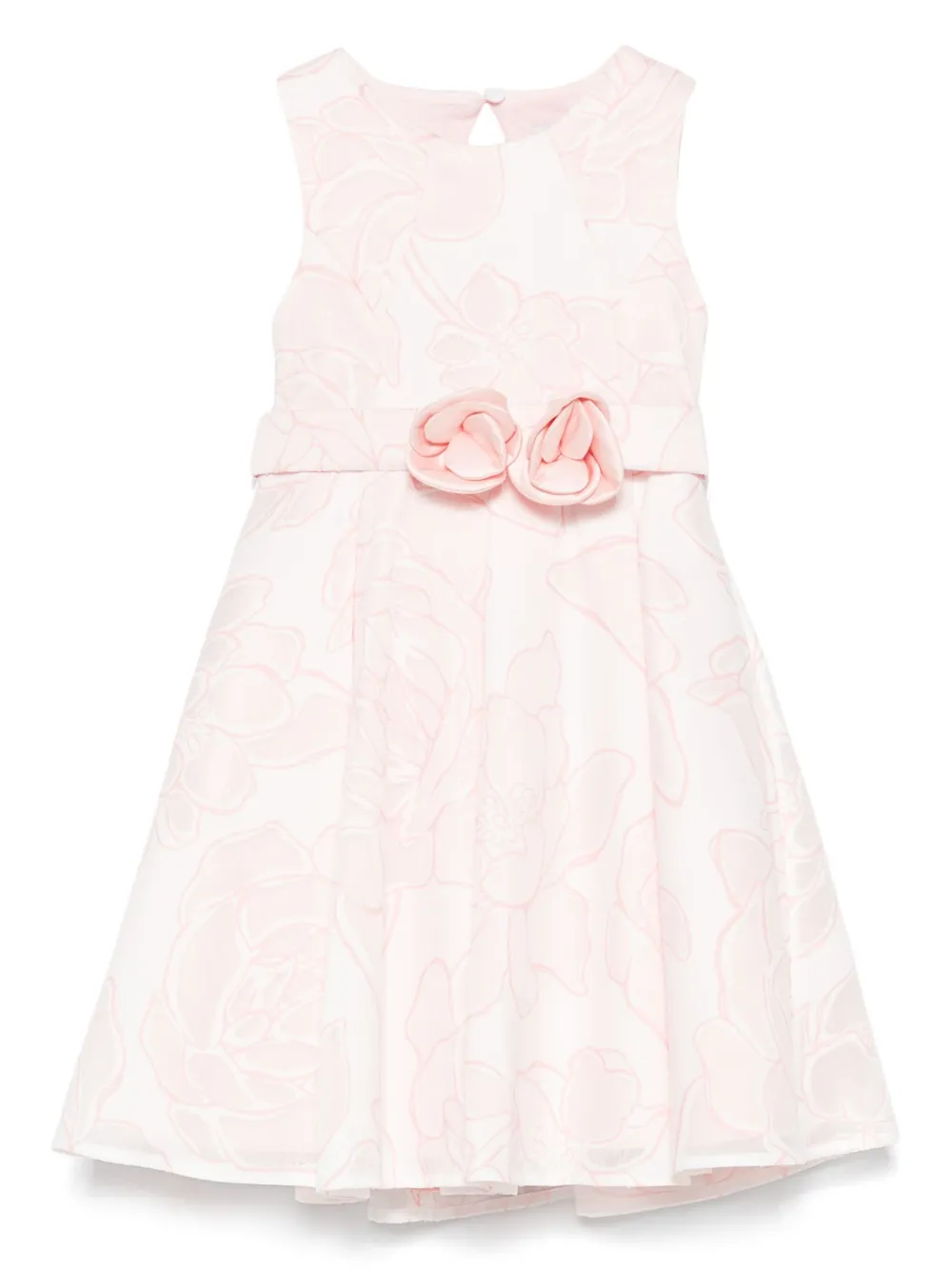 Abel & Lula Jurk met bloe print Roze