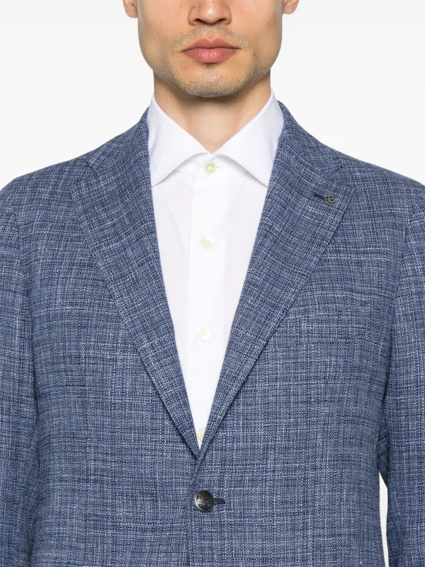 Tagliatore シングルジャケット | ブルー | FARFETCH JP