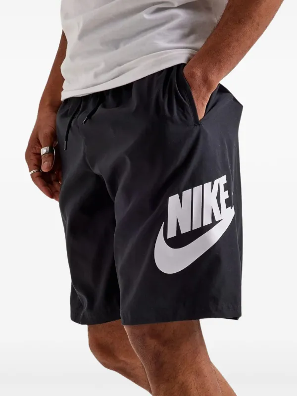 nike black club skirt shorts