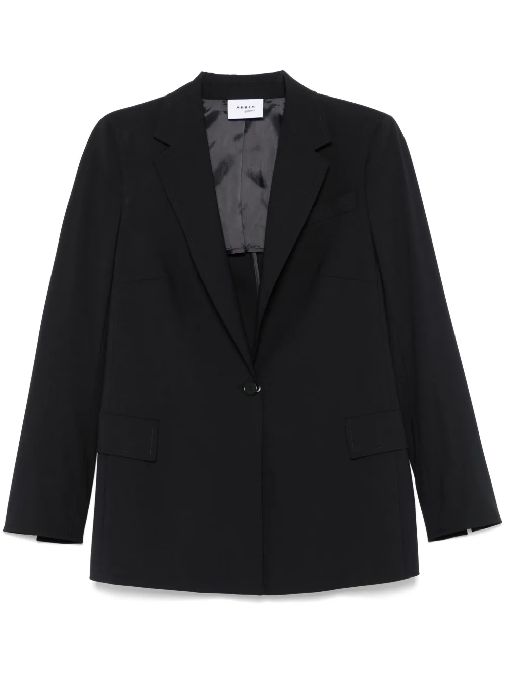 crepe blazer