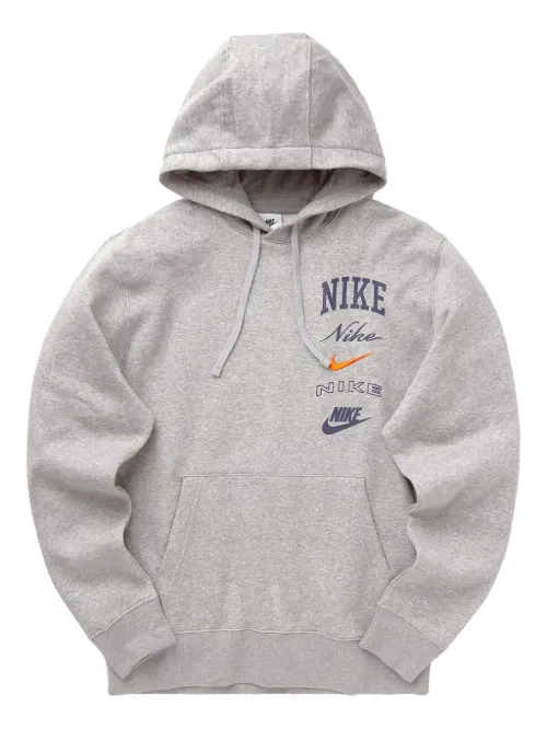 Nike hoodie Club Fleece - Gris - Nike - Modalova