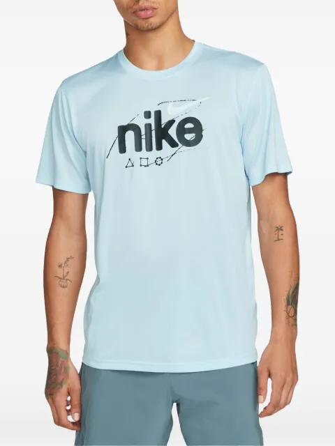 Nike playera Dri-fit Wild Clash Sky Blue
