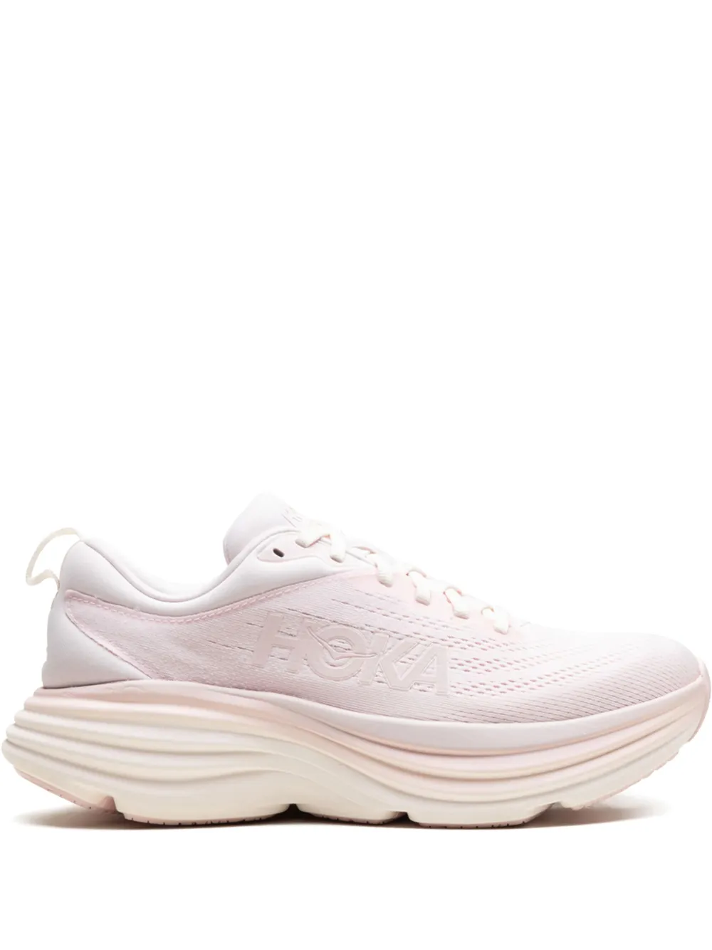 HOKA One Bondi 8 "Cosmic Pearl" sneakers Pink