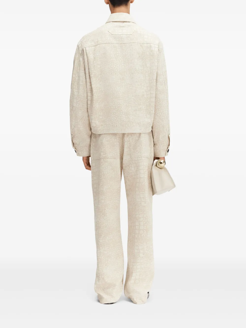 Jacquemus De-Nîmes Canevas jack Beige