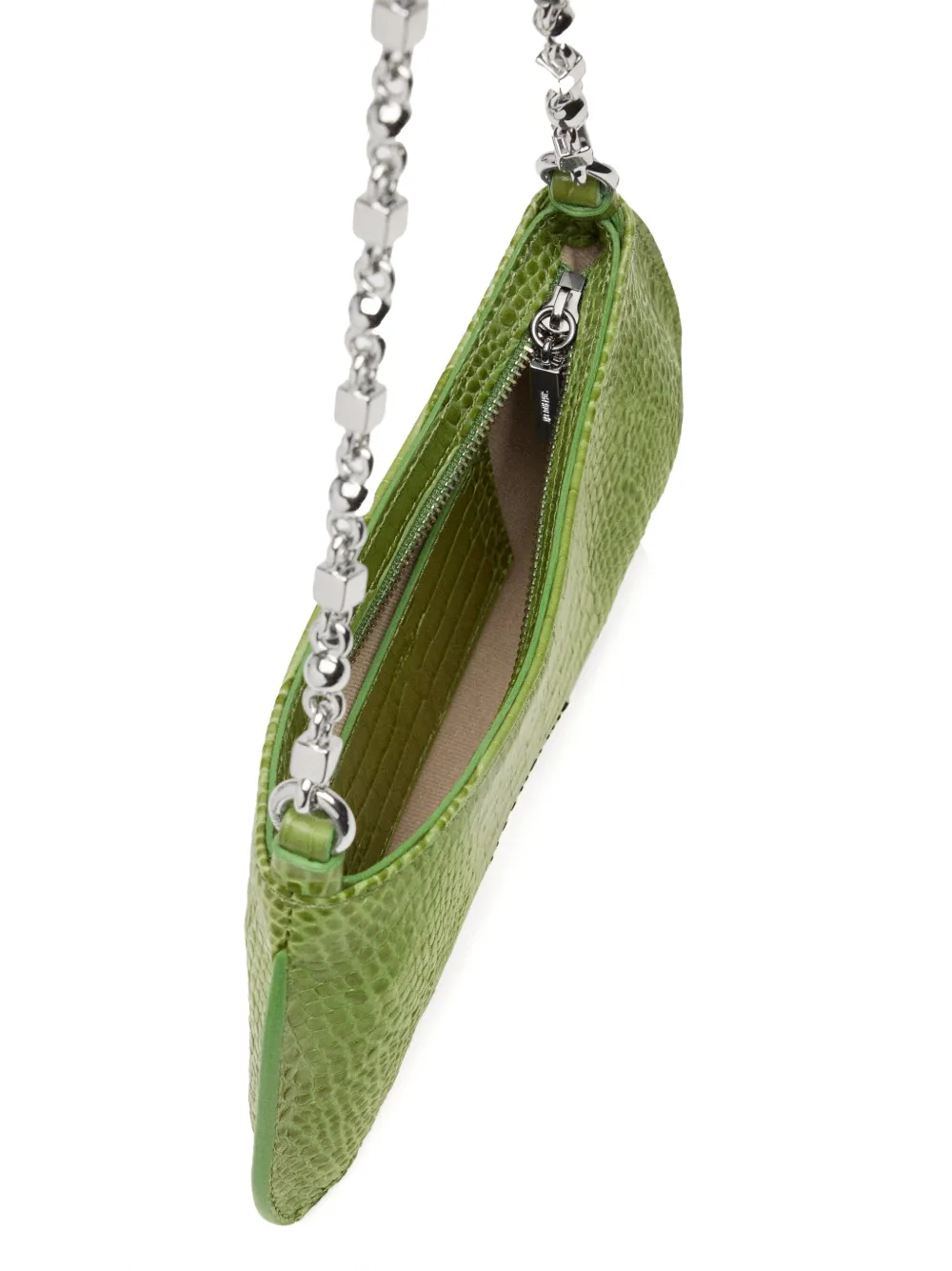 Jacquemus Le Petit Bisou Chaine schoudertas Groen