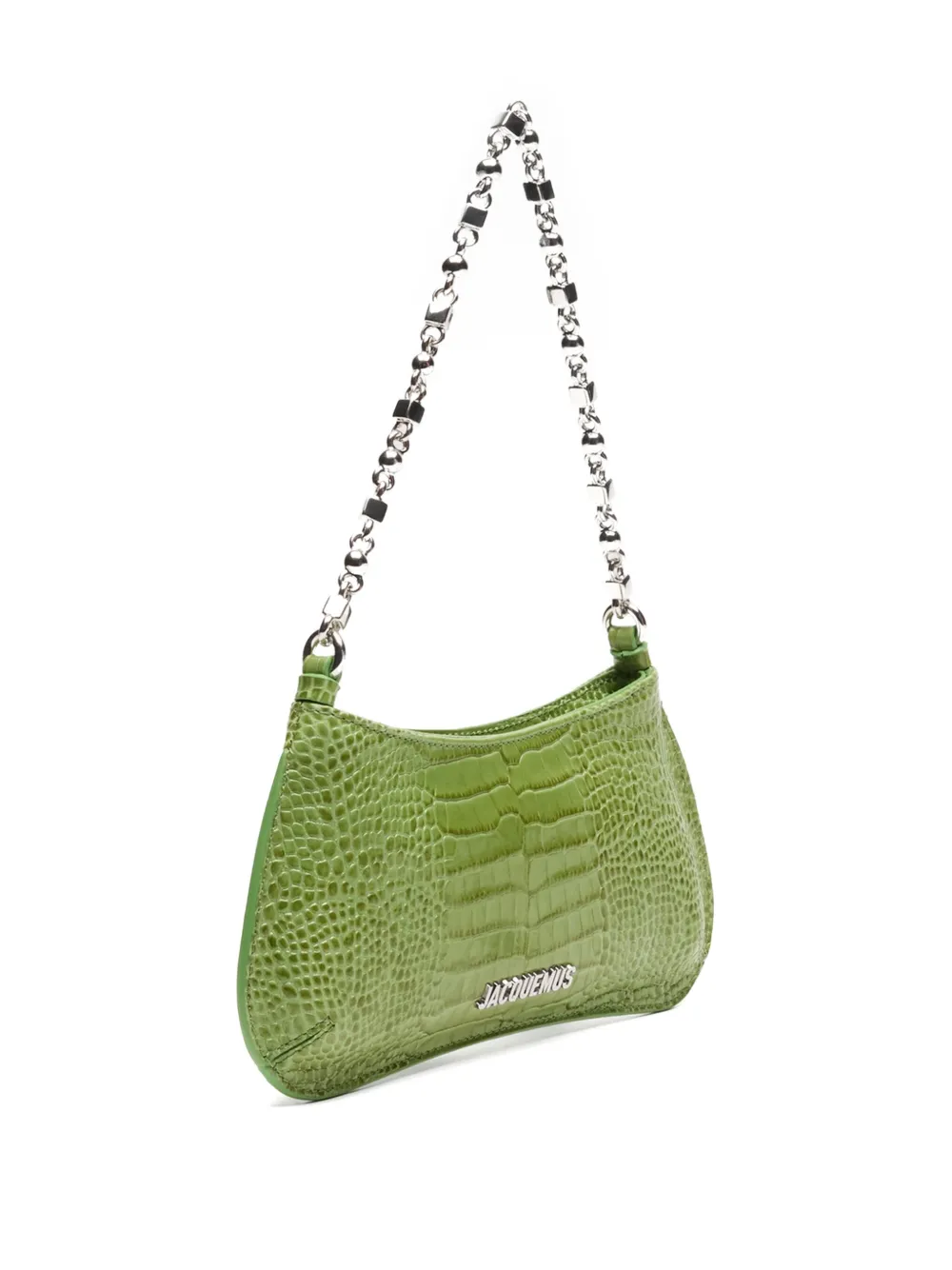 Jacquemus Le Petit Bisou Chaine schoudertas Groen