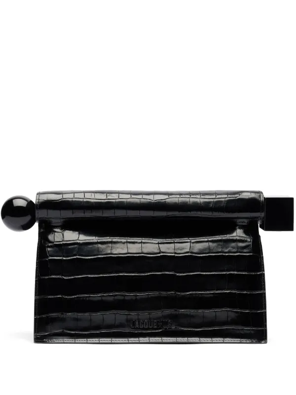 JACQUEMUS ポシェット クラッチバッグ ブラック 28459315_57872592_600.jpg