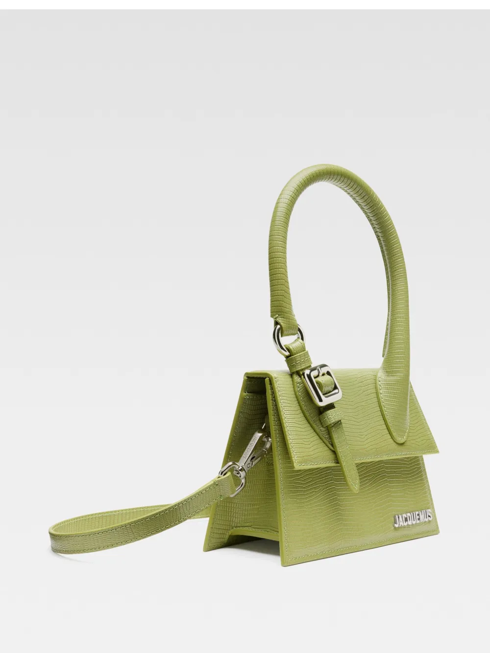 Jacquemus Le Chiquito Moyen Boucle shopper Groen