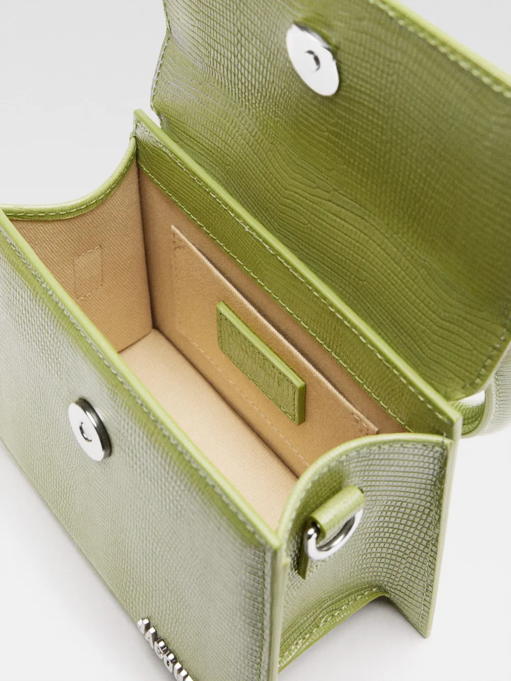 Jacquemus Le Chiquito Moyen Boucle shopper Groen
