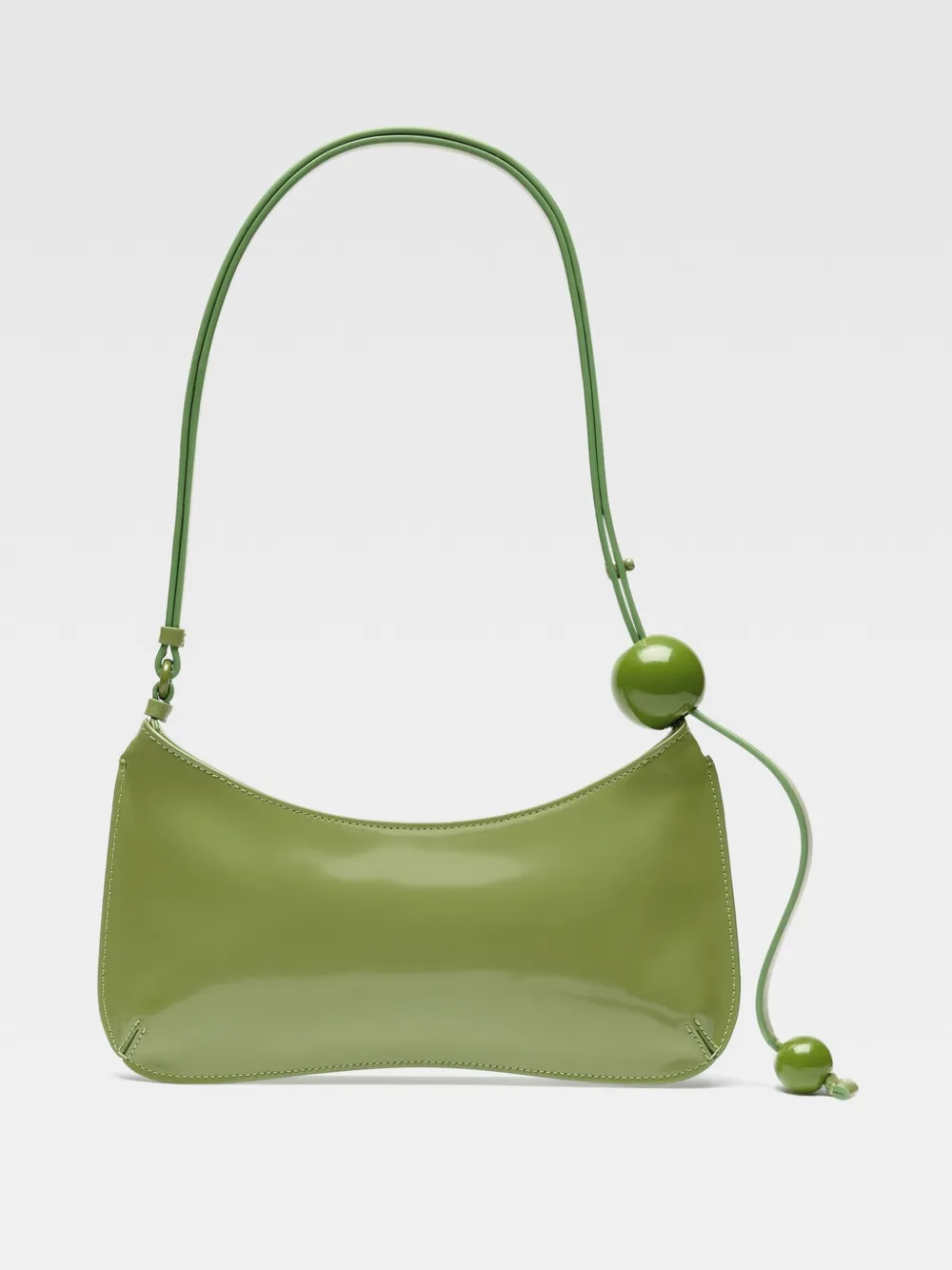 Jacquemus Le Bisou Perle shopper Groen