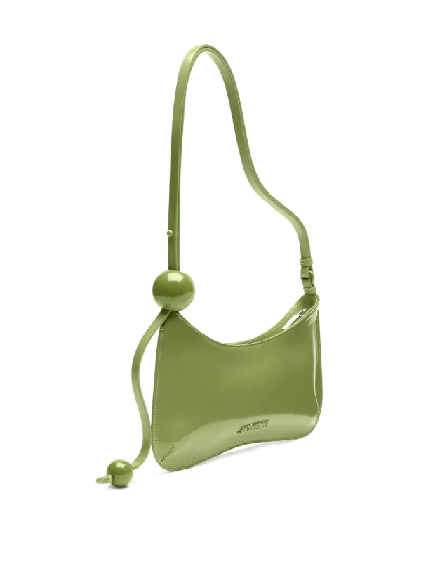 Jacquemus Le Bisou Perle Shoulder Bag | Green | FARFETCH