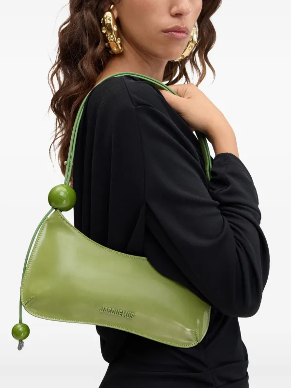 ショルダーバッグ・ポシェット Le Bisou Perle Shoulder Bag Jacquemus Le Bisou Perle Shoulder Bag | Green | FARFETCH