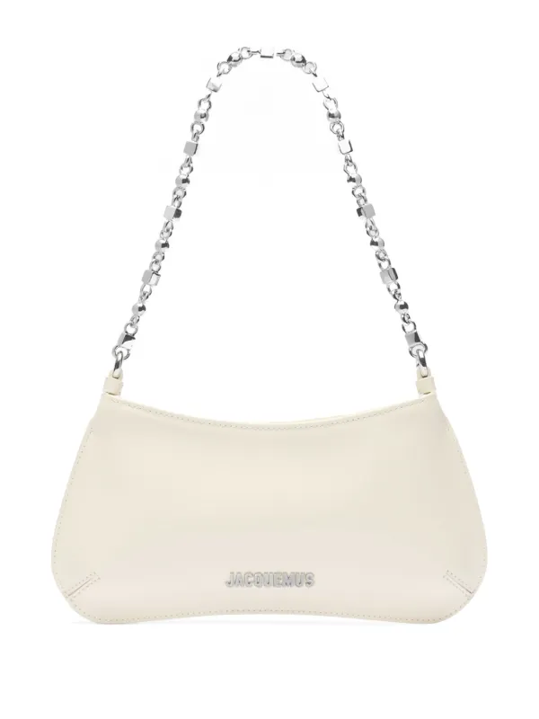 Jacquemus Little Bisou チェーン ショルダーバッグ | ホワイト