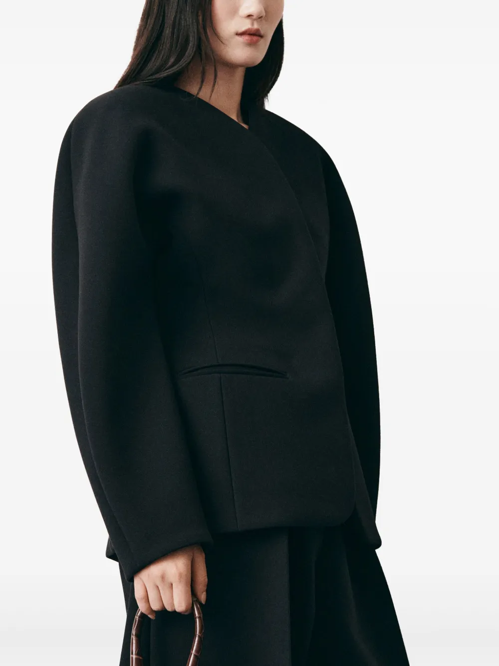 Jacquemus Le Chiquito kleine tas Bruin