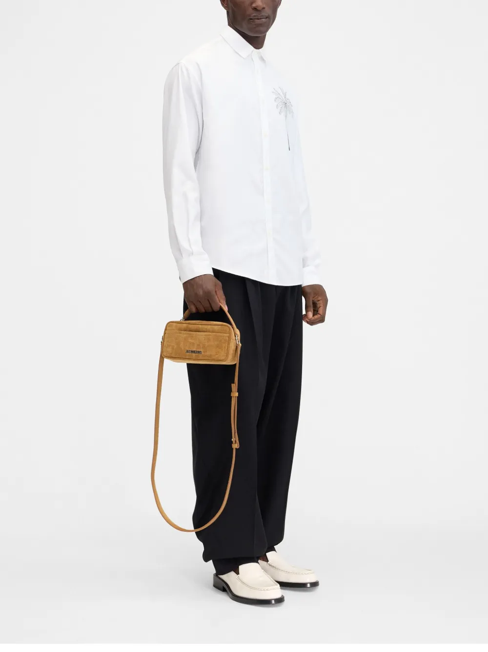 Jacquemus Le Baneto crossbody bag - Bruin