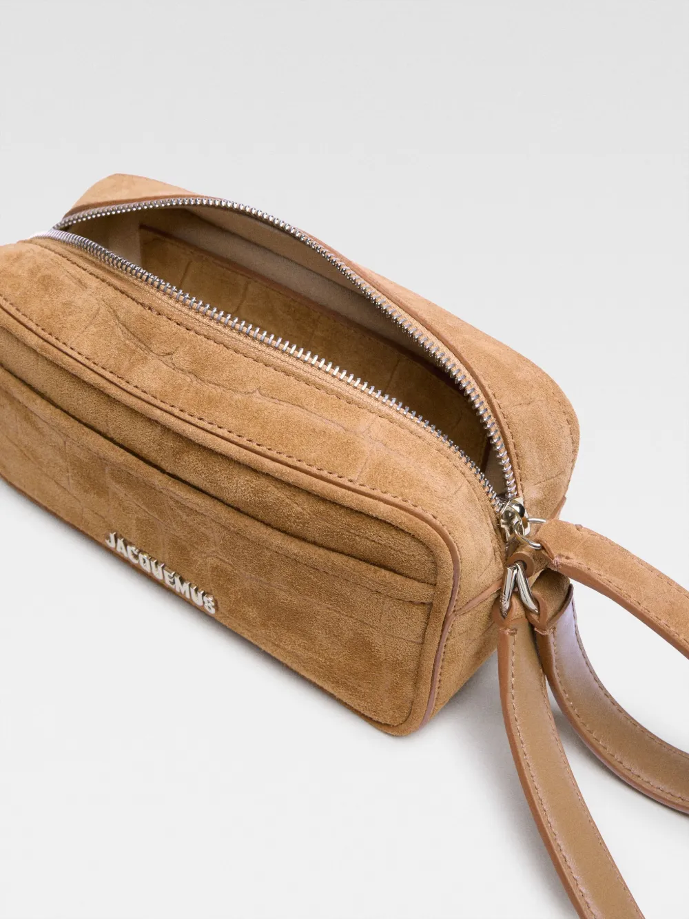 Jacquemus Le Baneto crossbodytas Bruin
