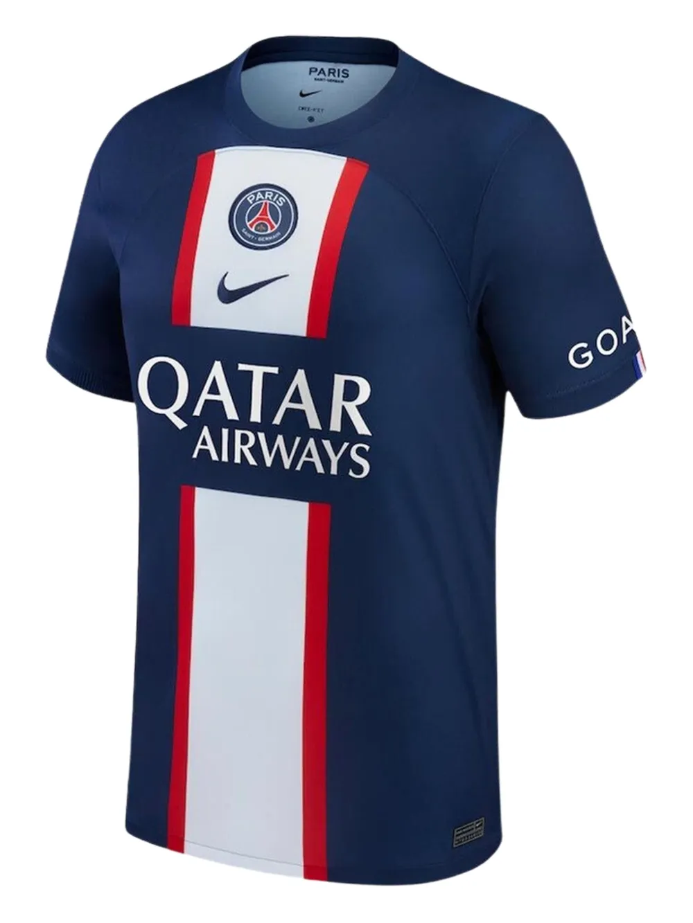 Stadium Paris Saint-Germain Dri-Fit "Midnight Navy/White/Midnight Navy" football shirt