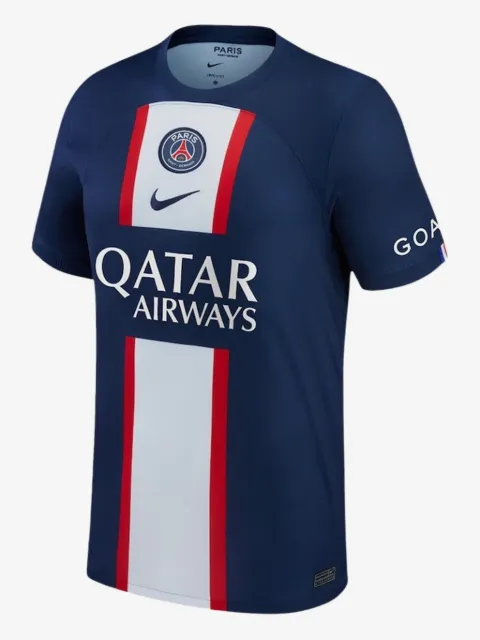 Nike camisa de fútbol Stadium Paris Saint-Germain Dri-Fit Midnight Navy/White/Midnight Navy