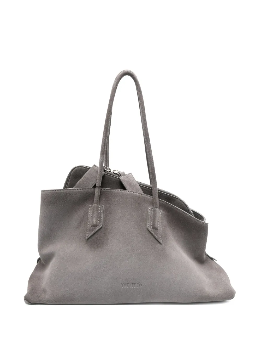 The Attico medium La Passeggiata shoulder bag Grijs
