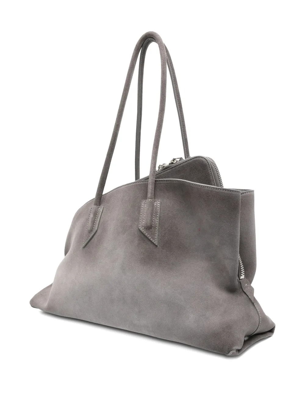 The Attico medium La Passeggiata shoulder bag Grijs