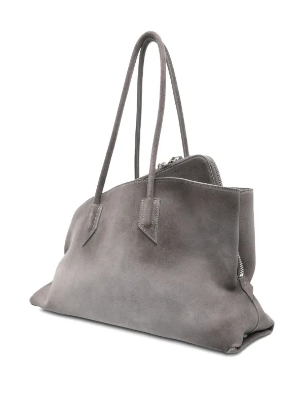 ショルダーバッグ・ポシェット The Attico MEDIUM LA PASSEGGIATA SHOULDER BAG The Attico Medium La Passeggiata Shoulder Bag | Grey | FARFETCH