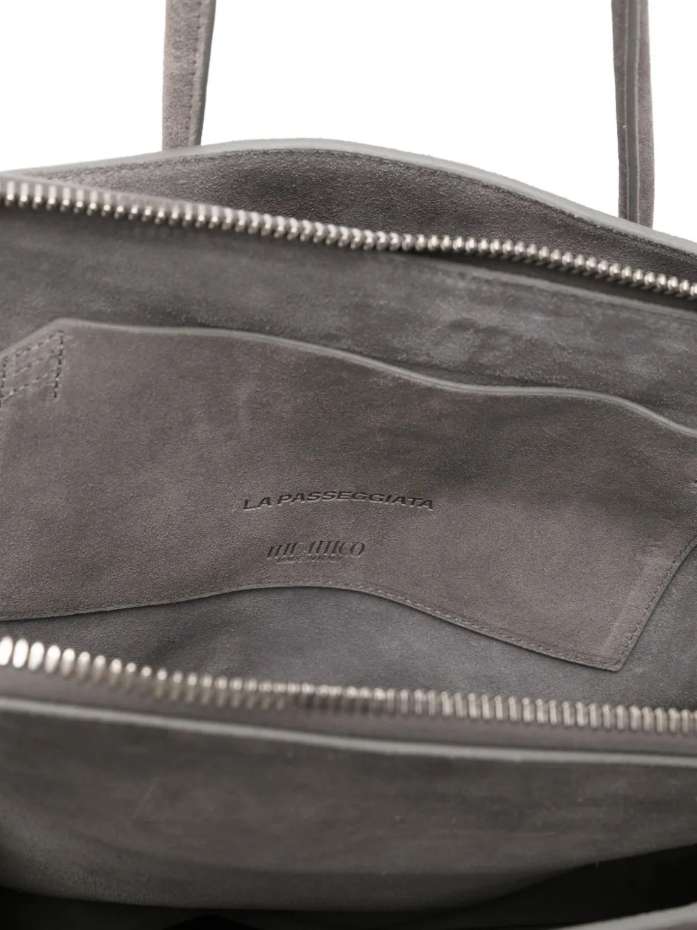 The Attico medium La Passeggiata shoulder bag Grijs