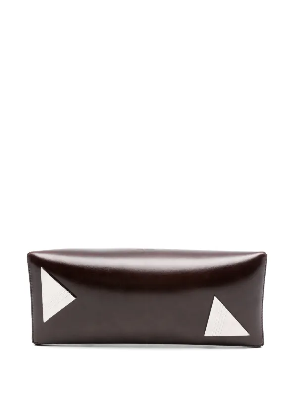 ショルダーバッグ・ポシェット THE ATTICO Chocolate Leather 8.30 Pm Clutch The Attico 8.30PM Clutch Bag | Brown | FARFETCH