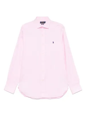 Polo Ralph Lauren リネンシャツ | ピンク | FARFETCH JP