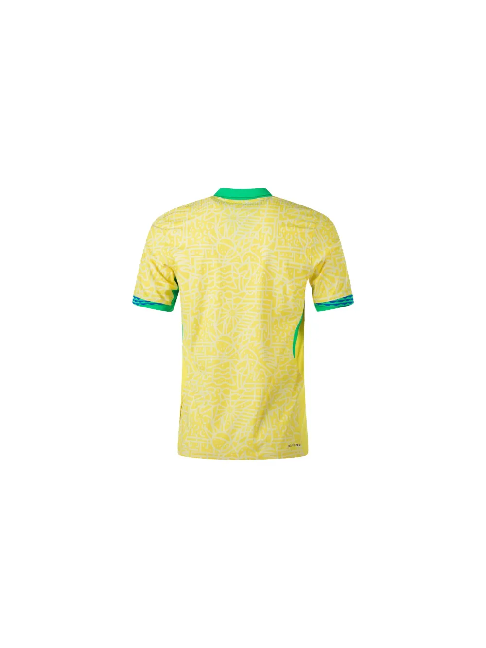 Nike Brazil 22 23 Home "Dynamic Yellow Green Spark Paramount Blue Paramount" voetbalshirt Geel