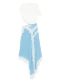 Christopher Esber lace-detailing midi dress - Blue