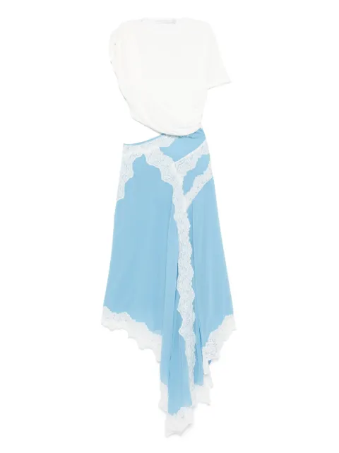 Christopher Esber lace-detailing midi dress