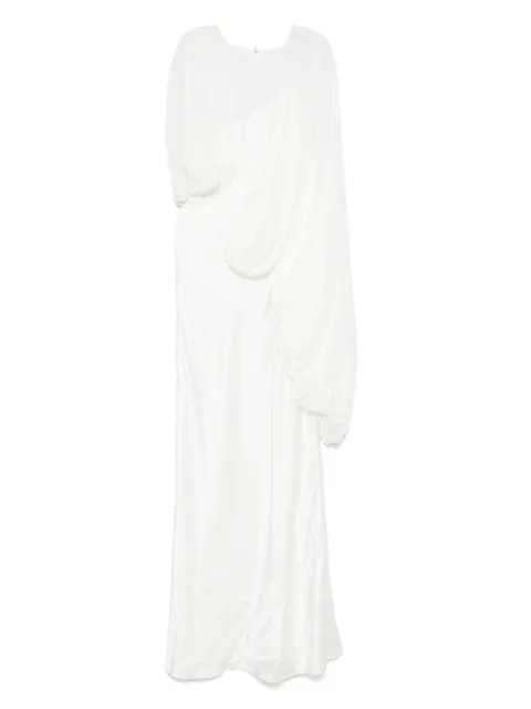 Christopher Esber robe longue Cumulus à design drapé