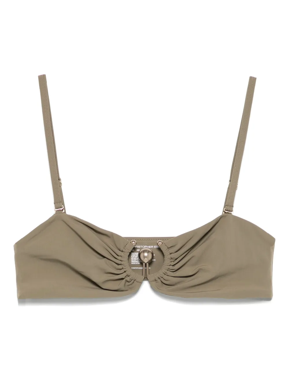Christopher Esber Orbit bikini - グリーン Christopher Esber Orbit bikini - グリーン