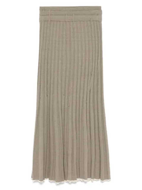 Christopher Esber pleated maxi skirt 
