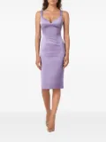 Murmur Haze midi dress - Purple