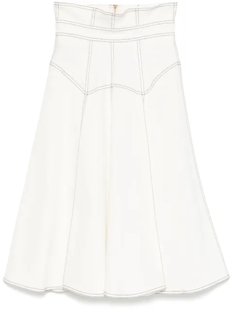 Murmur Underline midi skirt