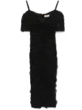 Murmur Unveil midi dress - Black