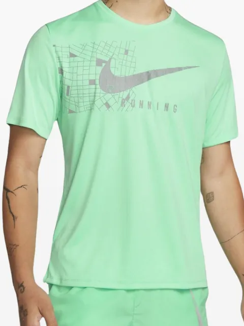 Nike Dri-FIT UV Run Division "Green Glow" T-shirt