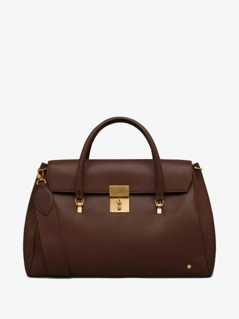 Thom Browne Bolton weekender bag in soft calf leather holdall