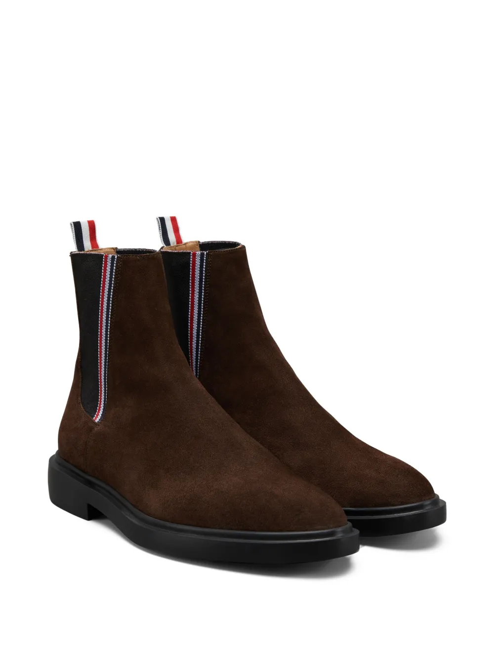 Thom Browne grosgrain loop tab chelsea boots | Chelsea Boots | Image 2